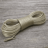PVC Clothes Line 20M With Hooks