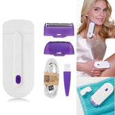 Finishing Touch Yes Hair Remover Rechargeable Painless Facial And Body Hair Remover Rotary Electric Shaver For Women