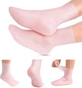 Silicone Moisturizing Heel Socks – Reusable Cracked Heel Care Socks