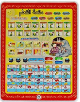 Islamic Educational Tablet Arabic And English Letters Child Friendly Learning Toy For Kids