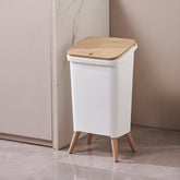 Royal Wooden Trash Bin with Lid
