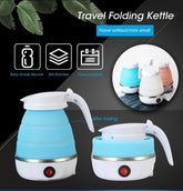 Foldable And Portable Teapot Water Heater Electric Kettle For Travel And Home