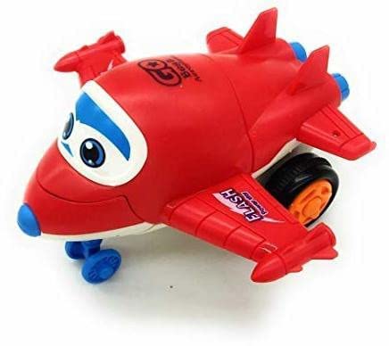 Transforming Aeroplane Friction Toy For Kids With Quick Character Change High Quality Abs Material And Fun Play