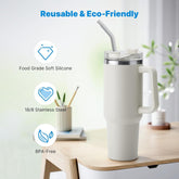 Premium Stainless Steel Straw Reusable Durable Rust Resistant