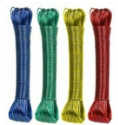 20M PVC Coated Metal Laundry Rope with Tensioner