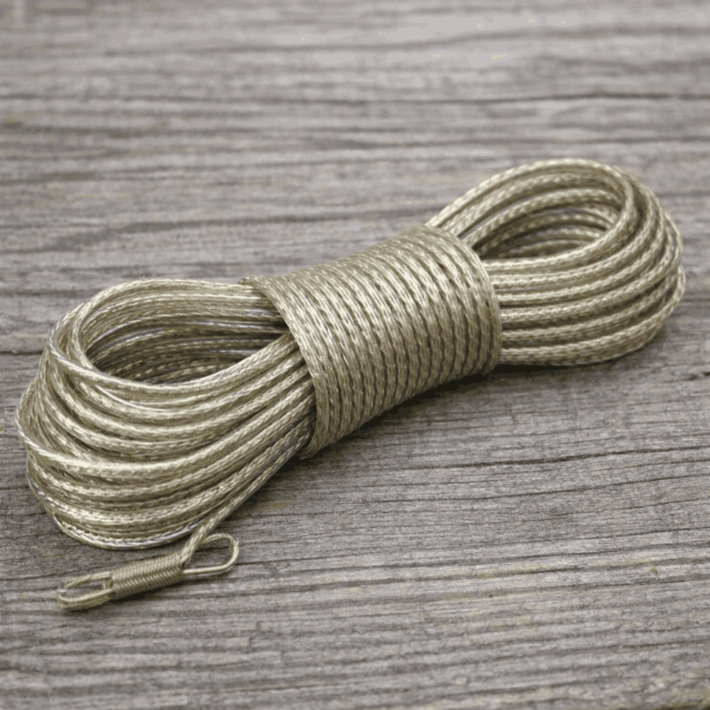 PVC Clothes Line 20M With Hooks