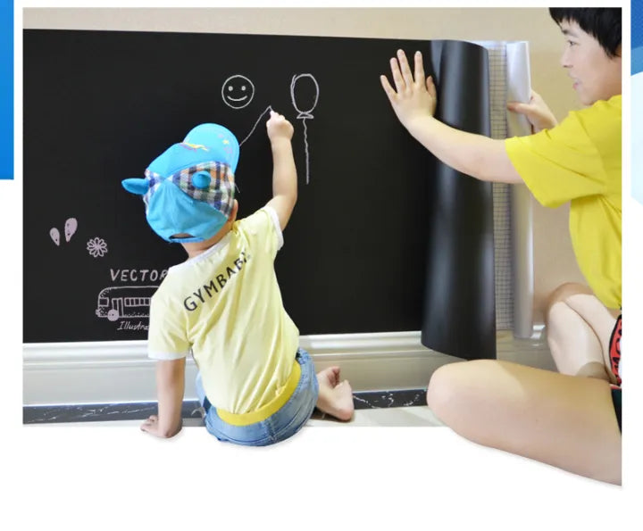 Artisan - Blackboard Chalkboard Vinyl Sticker Washable, Reusable