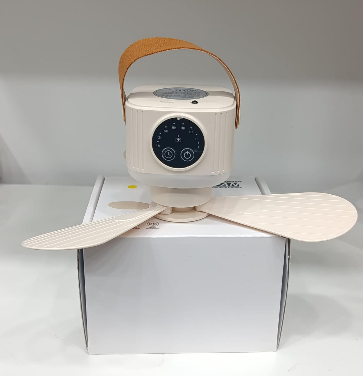 USB Dormitory Camping Small Ceiling Fan Rechargeable