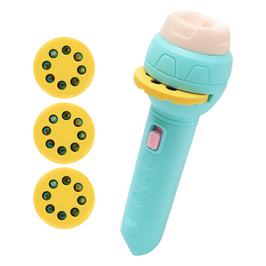 Children’s Slide Projector Torch With 1 Reels Slide | Dinosaur & Animal Patterns | Bedtime Night Light | Educational Toy