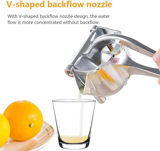 Stainless Steel Lemon & Orange Clip Handheld Fruit Juicer