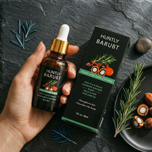 BARUBT Hair Care Essential Oil Rosemary Batana Oil Extract Improves Frizzy Strong Hair And Curls 30ml