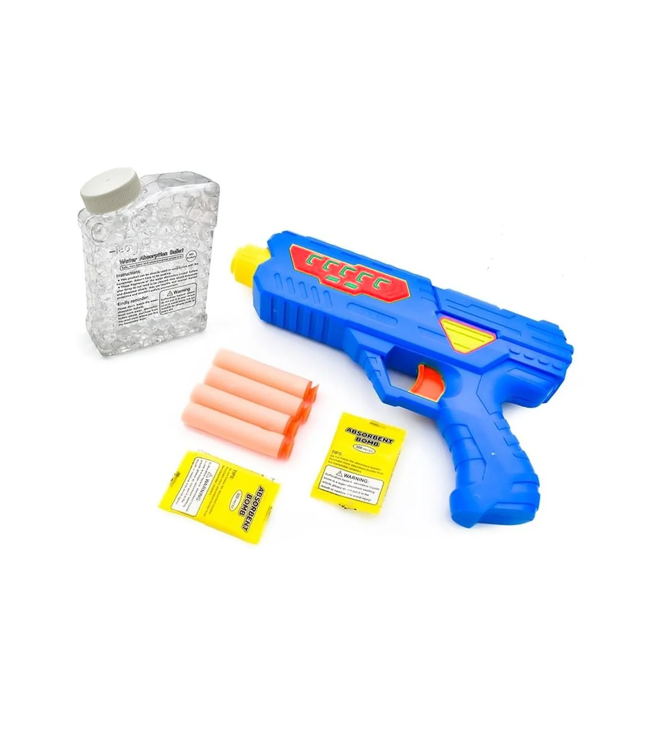 Action Toy Gun 2‑in‑1 | Soft Dart & Water Ball Shooter