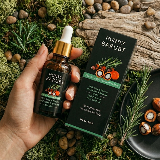 BARUBT Hair Care Essential Oil Rosemary Batana Oil Extract Improves Frizzy Strong Hair And Curls 30ml